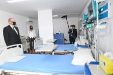 Президент Ильхам Алиев и Первая леди Мехрибан Алиева приняли участие в открытии модульного госпиталя для лечения больных коронавирусом в Баку (ФОТО/ВИДЕО)