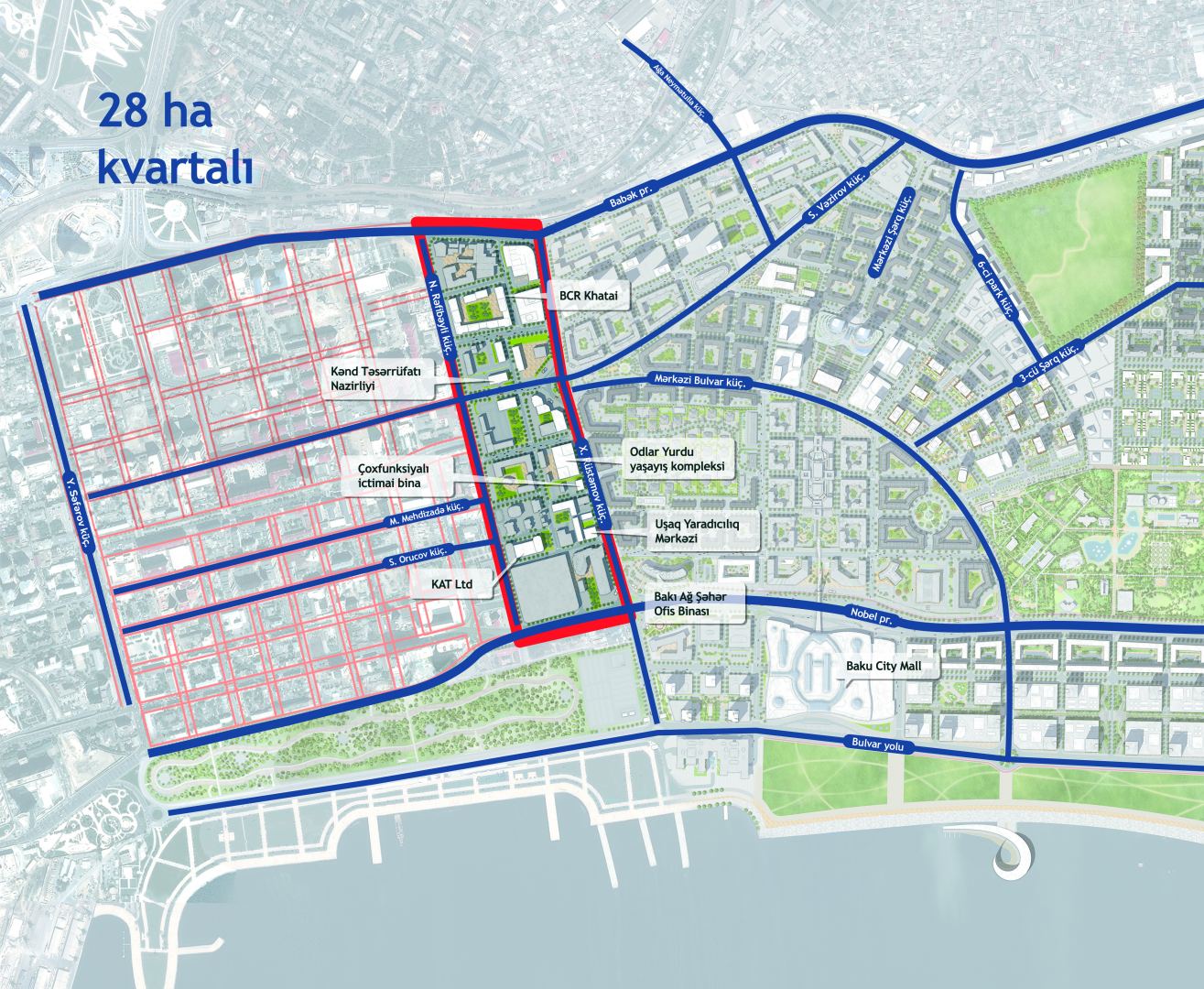 Начата реализация нового квартала Baku White City (ФОТО)
