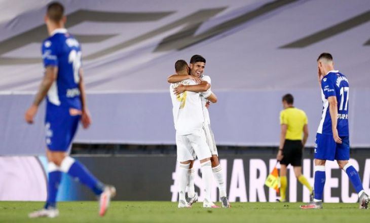 "Реал" обыграл "Алавес" и одержал восьмую победу подряд в чемпионате Испании по футболу