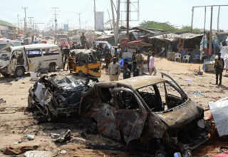 Death toll rises to 10 in suicide bombing in Somalia