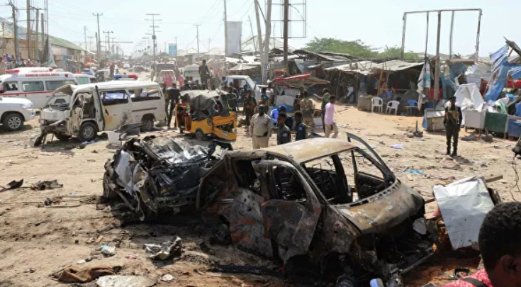 Death toll rises to 10 in suicide bombing in Somalia