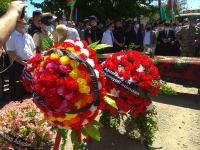 В Агстафе похоронен азербайджанский военнослужащий, погибший в результате армянской провокации (ФОТО)