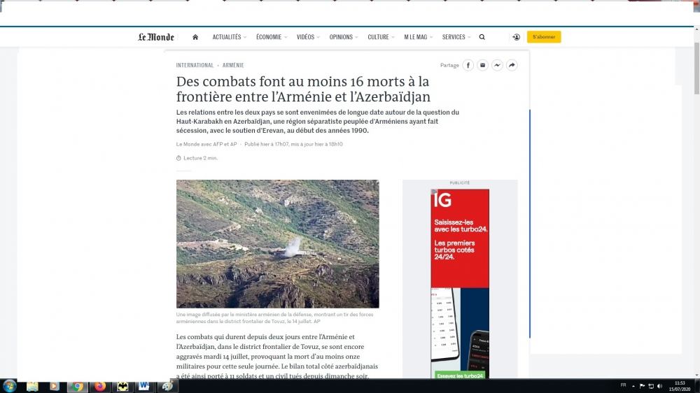 Erməni lobbisi Fransanın “L’Express” portalını hədələyib (FOTO)