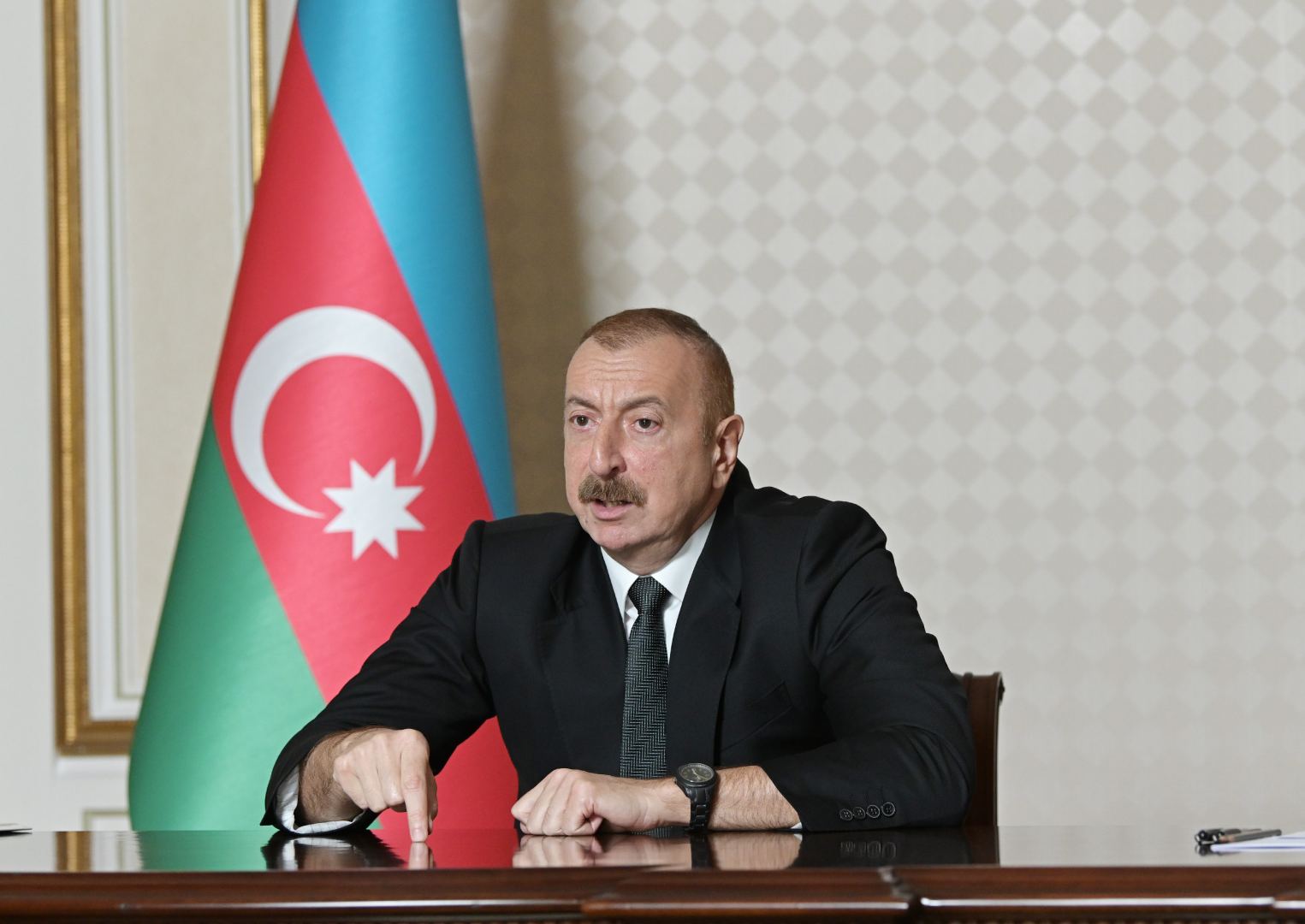 President Ilham Aliyev: As a result of operational measures taken, Armenian army received fitting rebuff