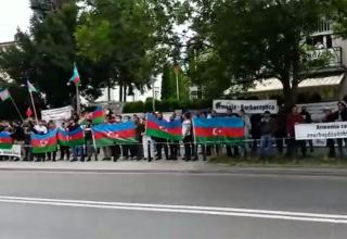 В столице Польши прошла акция в поддержку армии Азербайджана (ВИДЕО)
