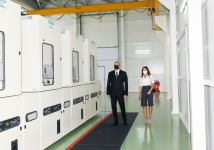 Президент Ильхам Алиев и Первая леди Мехрибан Алиева приняли участие в открытии подстанции "Беюкшор" (ФОТО)