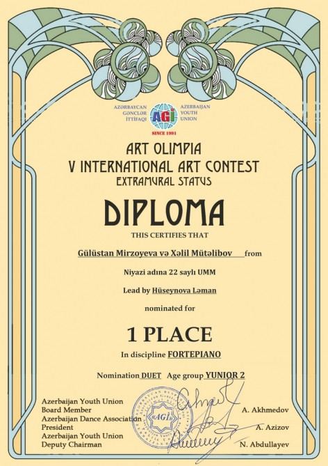 В Азербайджане определились победители международного виртуального конкурса ART OLIMPIA (ФОТО)