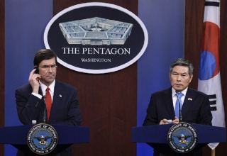 Главы оборонных ведомств США и Южной Кореи обсудили вопросы безопасности в регионе