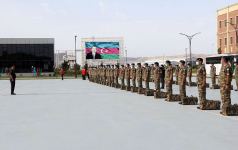 Группа азербайджанских миротворцев отправлена в Афганистан (ФОТО)