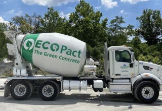 Первый экологически чистый бетон ECOPact был представлен на мировом рынке