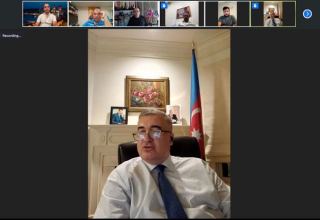Элин Сулейманов провел  видеовстречу  с членами  азербайджанской общины в США (ФОТО)