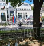 Unauthorized rally of Armenians in front of Azerbaijani embassy in Belgium fails (PHOTO)