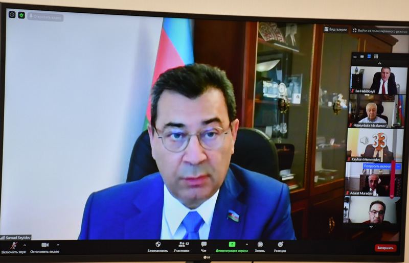 В правящей партии Азербайджана прошла видеоконференция на тему "Июльские бои: Уроки героизма и патриотизма" (ФОТО)