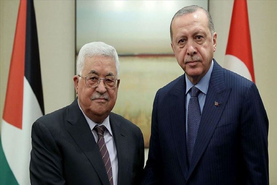 Эрдоган заверил президента Палестины в поддержке со стороны Турции