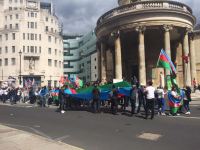 Azerbaijanis hold peaceful rally in London against Armenia's latest provocations (PHOTO)