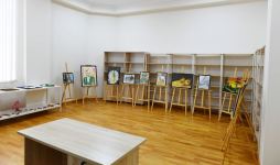 Президент Ильхам Алиев принял участие в открытии нового здания Балакенской городской детской школы искусств (ФОТО)