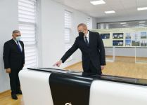 Президент Ильхам Алиев принял участие в мероприятии по сдаче в эксплуатацию  Балакенского центра автоматического управления и контроля ОАО "Азеришыг" (ФОТО)