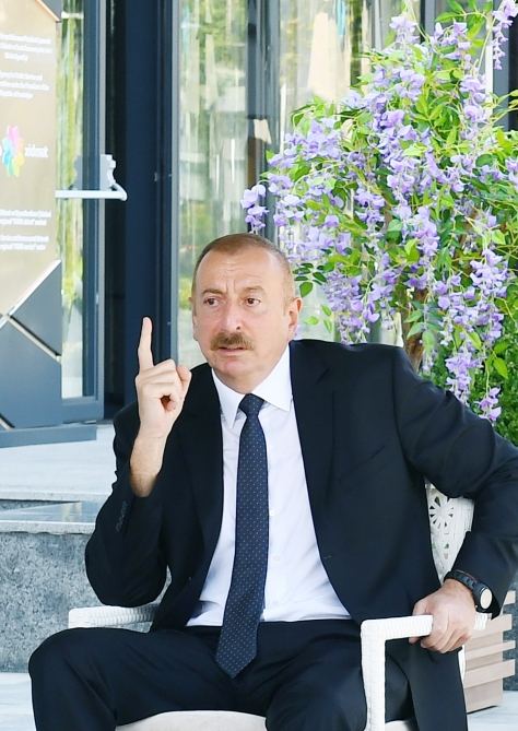 President Ilham Aliyev inaugurates Balakan regional “ASAN” center (PHOTO)