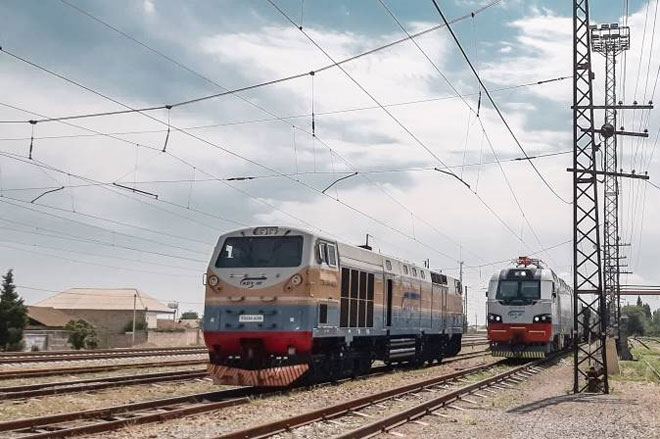 Azerbaijan Railways company switch to alternating current