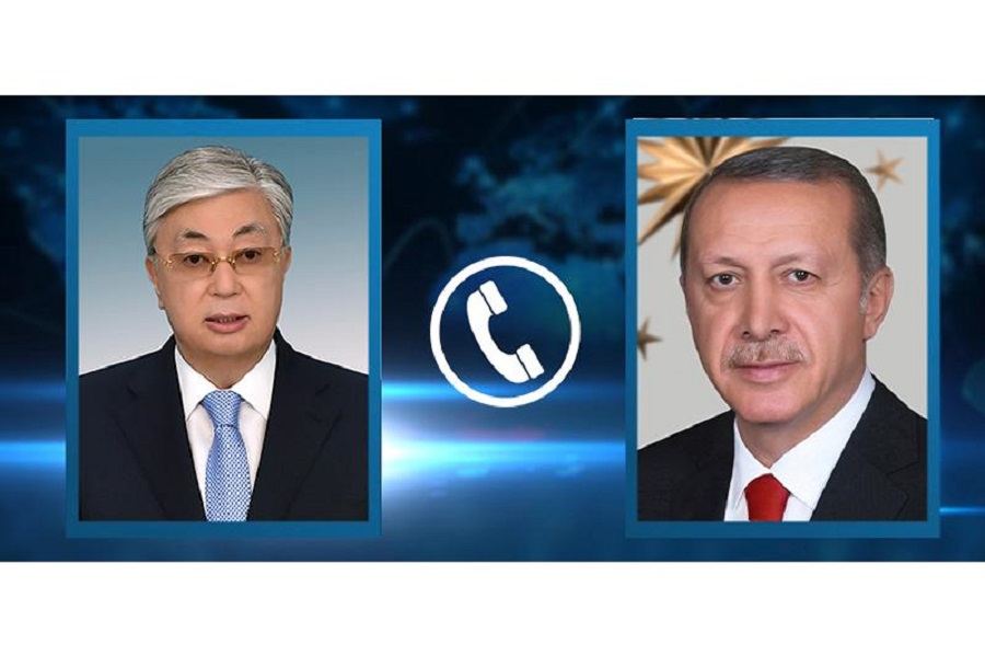 Kazakh, Turkish Presidents hold phone talk, discuss bilateral cooperation