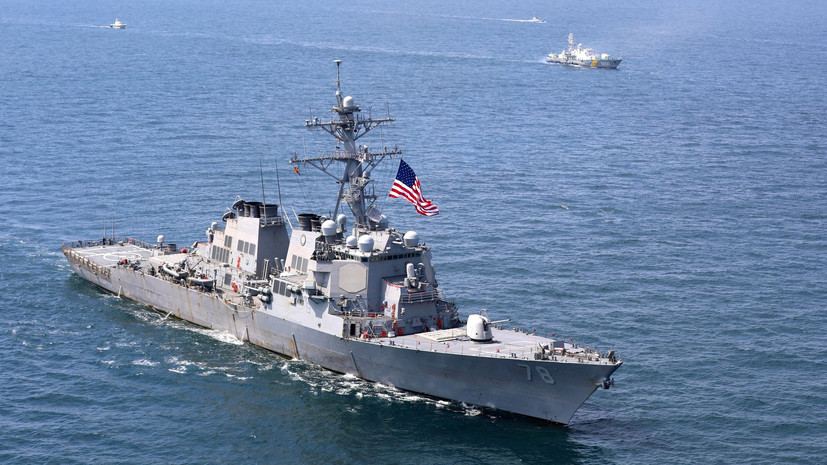 ВМС США открыли предупредительный огонь в сторону иранских кораблей
