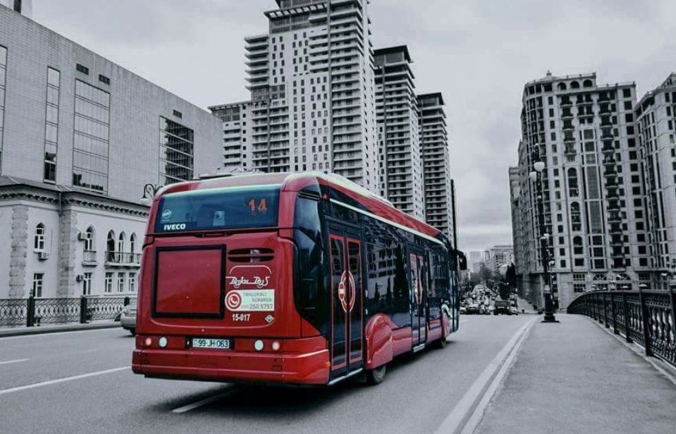 Bu avtobusların hərəkət sxemi dəyişdi (FOTO)