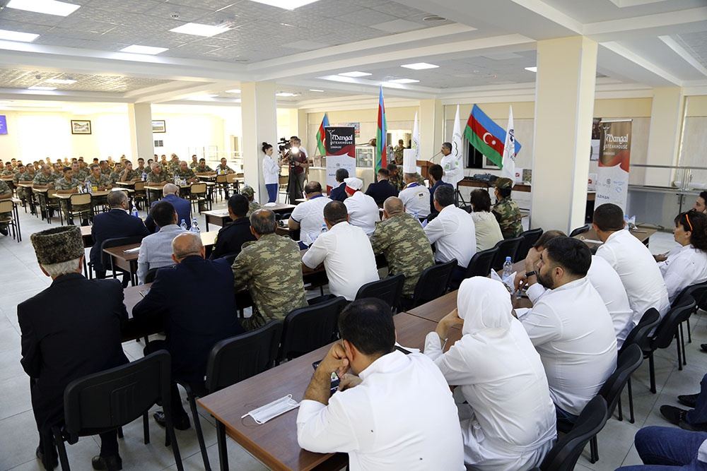 В воинской части Азербайджана прошло мероприятие по случаю Гурбан байрамы (ФОТО/ВИДЕО)