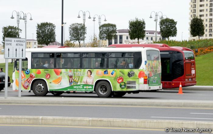 В 13 городах и районах Азербайджана в силе останется ограничение работы общественного транспорта в выходные