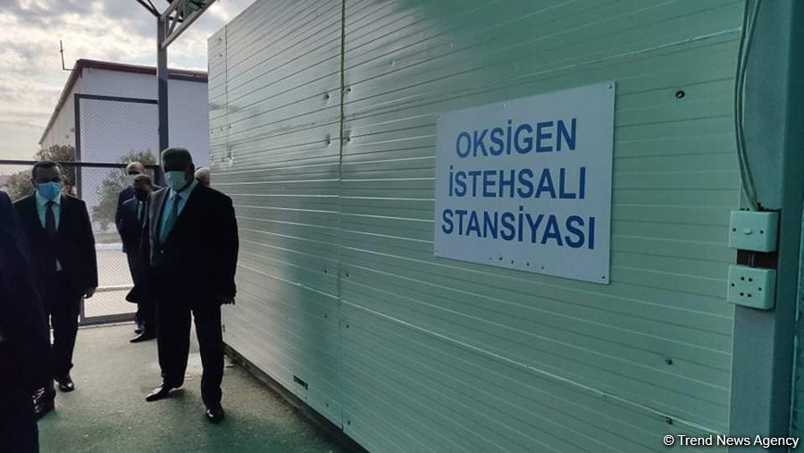 В пригороде Баку сдана в эксплуатацию больница модульного типа со спецгенератором кислорода (ФОТО)