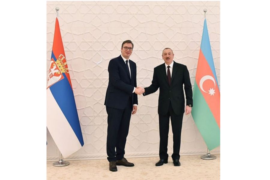 Serbian President Aleksandar Vucic phoned President Ilham Aliyev