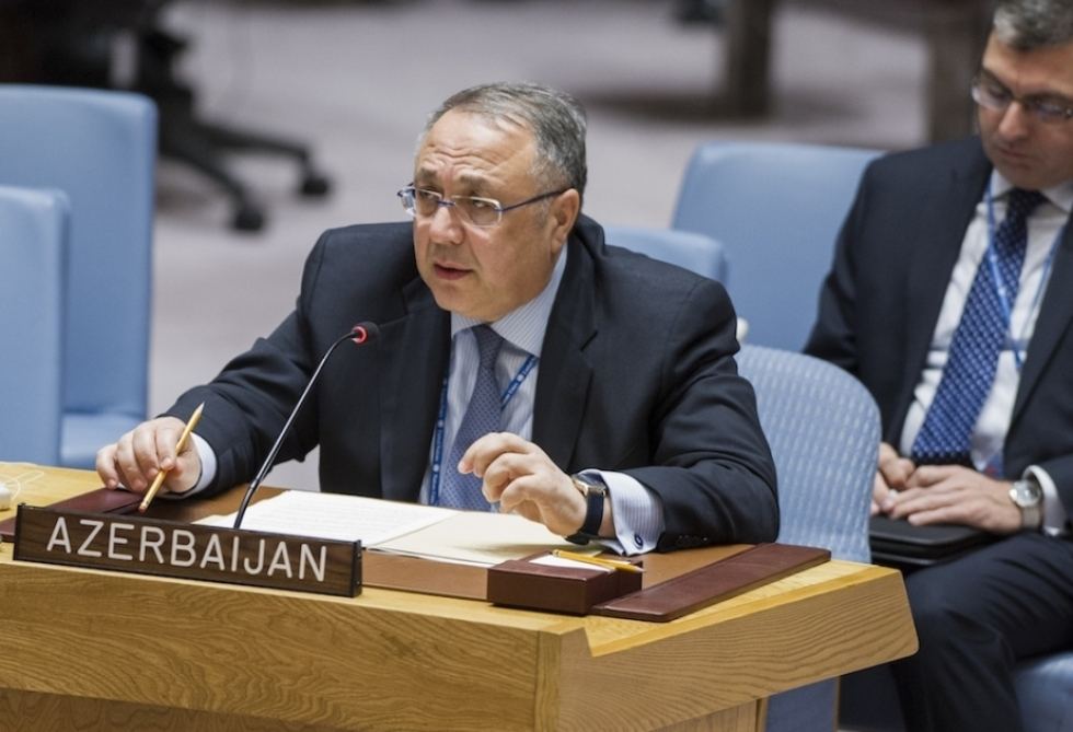 Letter of Azerbaijan's permanent representative to Secretary General spread as UN document