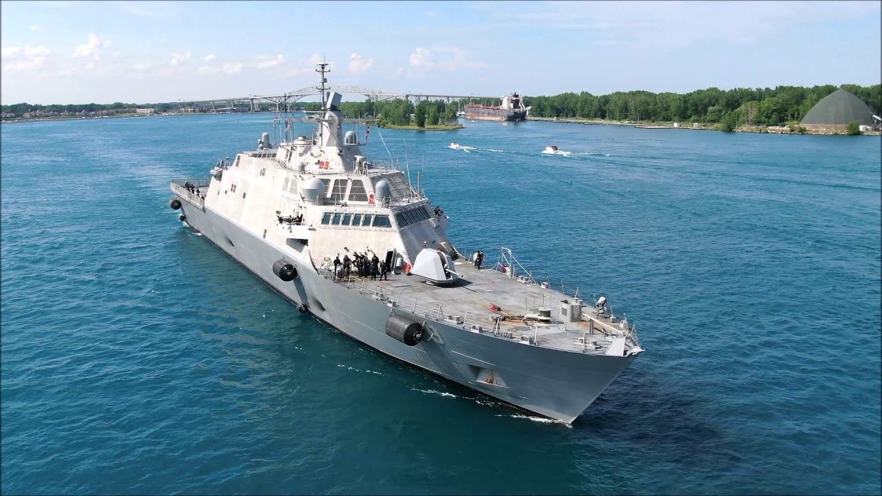 В США ввели в строй новый корабль ВМС USS St. Louis