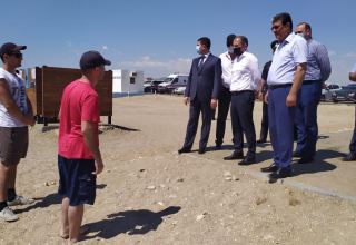 На пляжах Сабаилского района Баку проводятся контрольно-профилактические мероприятия (ФОТО)
