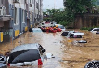 Cənubi Koreyada güclü yağışlar 7 nəfərin ölümünə səbəb olub