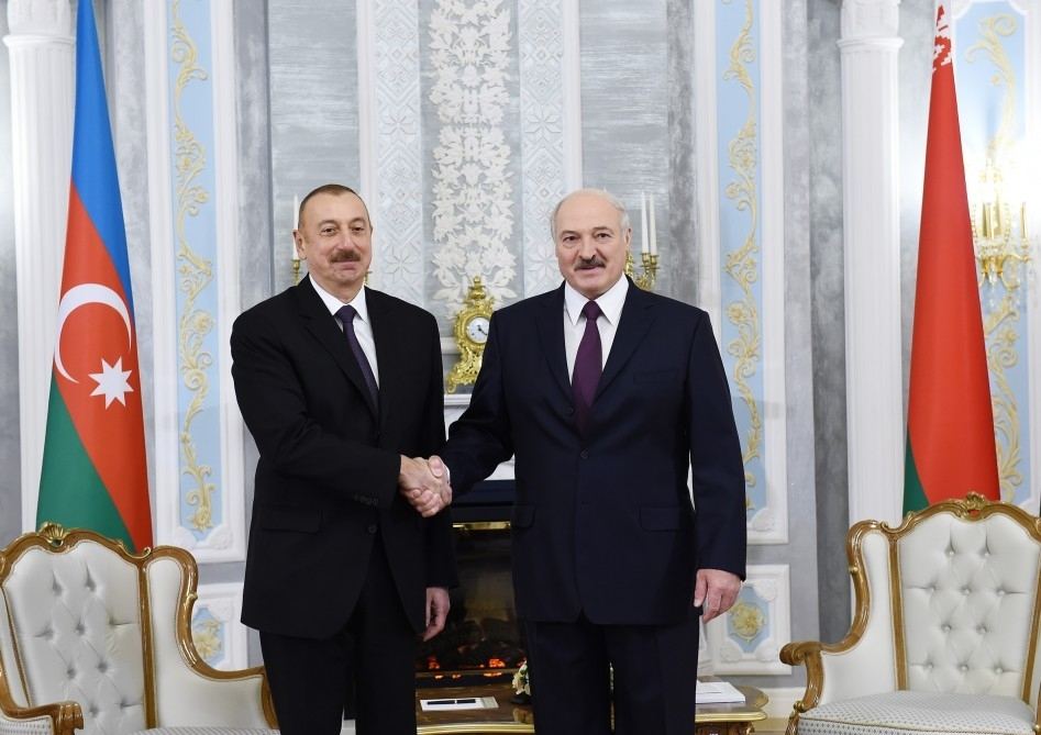 Azerbaijani president phones president of Belarus