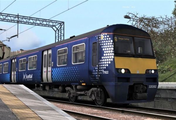 Emergency services attend derailed train in Scotland