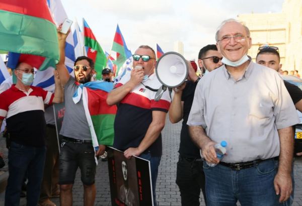 The Jewish Press: Сотни евреев азербайджанского происхождения, проживающих в Израиле, выступили против армянской агрессии (ФОТО)