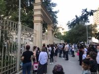 В Азербайджане проходят вступительные экзамены (ФОТО)