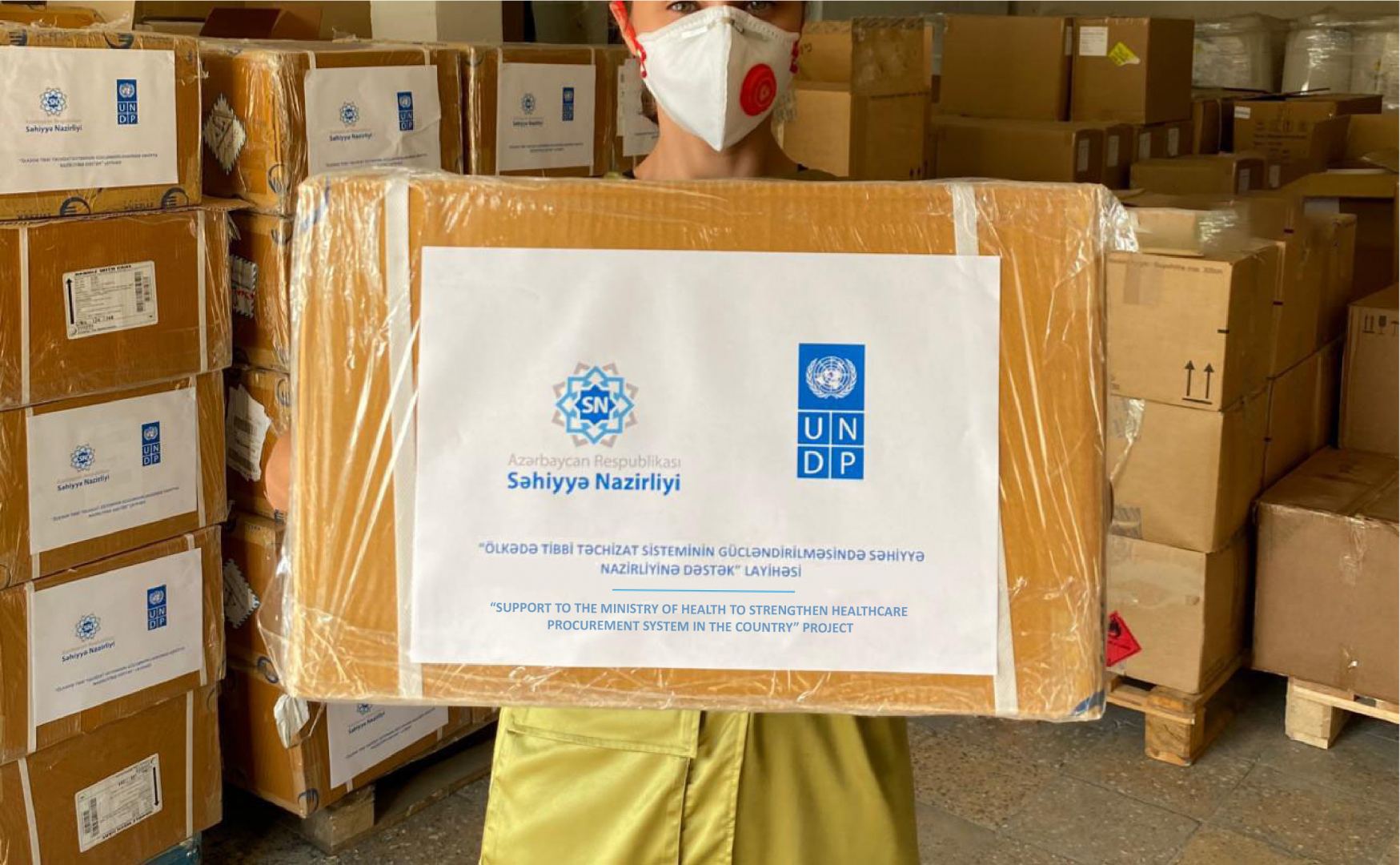 По линии ООН в Азербайджан доставлено свыше 5000 упаковок лекарств (ФОТО)