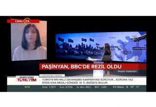 Депутат Севиль Микаилова рассказала в интервью турецкому телеканалу 24 TV о том, что лицемерная политика Пашиняна по Карабаху является реальным препятствием мирному процессу (ВИДЕО)