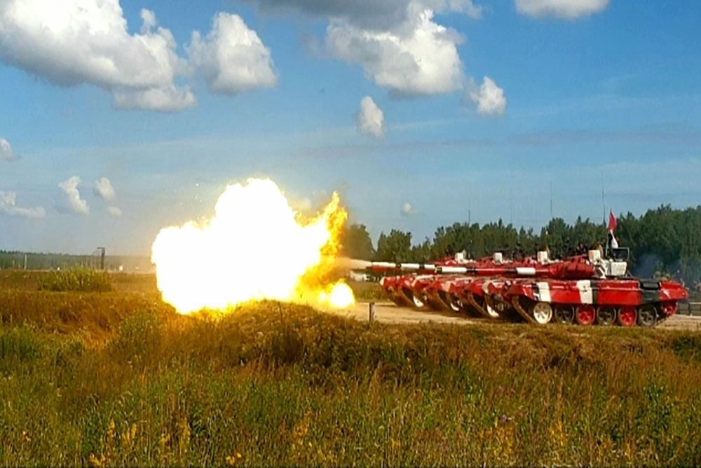 Азербайджанские танкисты продолжают готовиться к конкурсу "Танковый биатлон" (ФОТО)