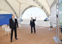 Президент Ильхам Алиев ознакомился со строительством 330/220/110-киловольтной электроподстанции «Гобу» (ФОТО)