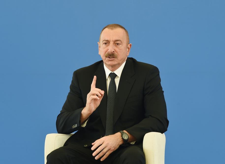 Президент Ильхам Алиев:  Cегодня крупнейшие энергетические компании мира проявляют интерес к производству возобновляемых видов энергии в Азербайджане