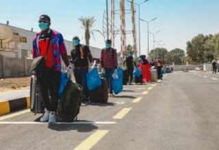 IOM voluntarily deports 118 illegal immigrants from Libya