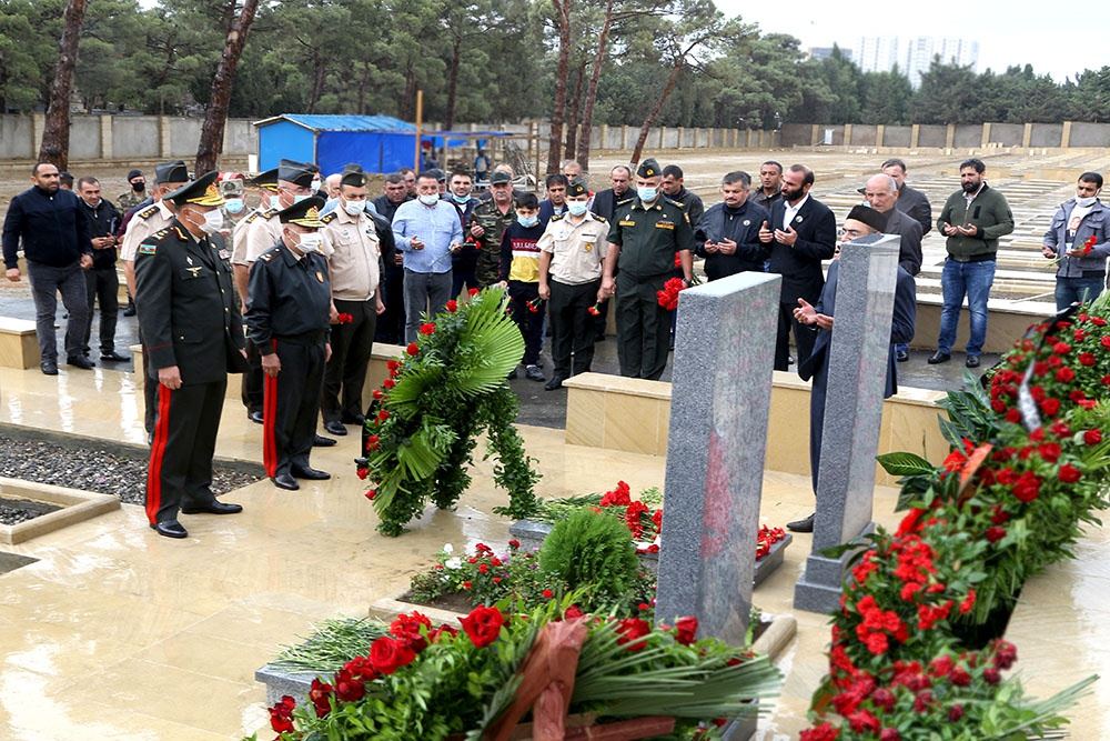 The commemoration ceremonies took place to honor servicemen who died as Shehids in Tovuz battles (PHOTO)