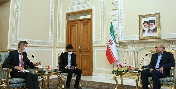 Спикер иранского парламента провел встречу с послом Швейцарии в Тегеране