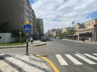 Бакинское транспортное агентство усилило контроль над  нерегулируемыми пешеходными переходами (ФОТО)