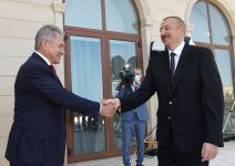 Президент Ильхам Алиев принял делегацию во главе с министром обороны России (ФОТО) (версия 2)