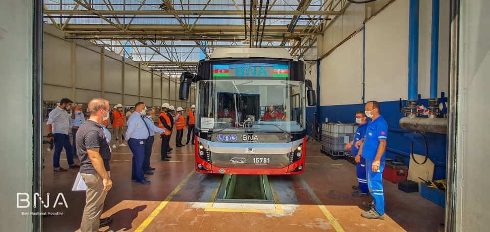 Bakıya daha 115 yeni avtobus gətirilir (FOTO) - Gallery Image