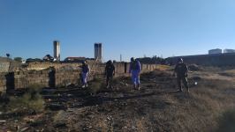 Bakıda taxıl kombinatının ərazisində raket aşkarlanıb (FOTO)